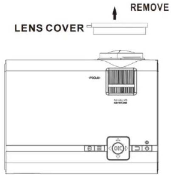 LENCO LPJ-280WH - De lenskap verwijderen en sluiten - 1