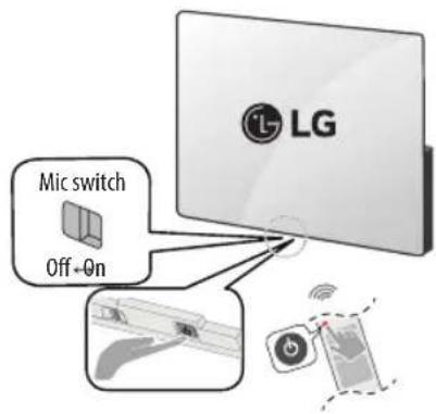 LG OLED55B46LA - Turning on the TV - 1