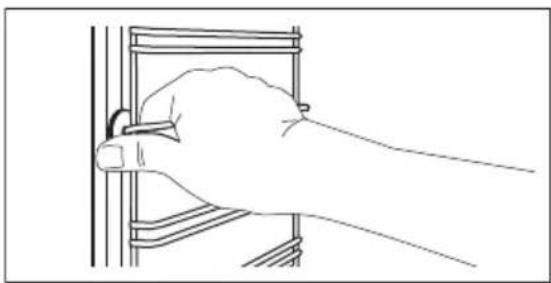 FAURE FOPEE6K2 - Comment retirer : Supports de grille - 1