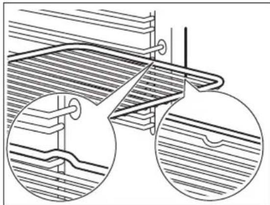 FAURE FOPEE6W2 - Grille métallique: - 1