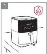 AEG AAF7SB - Mode d'emploi - Fonction Air fry + Vapeur - 1