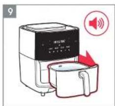 AEG AAF7SB - Cleaning - Steam function - 9