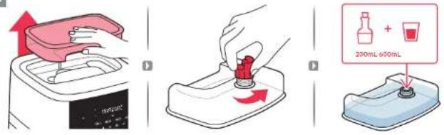 AEG AAF7SB - Cleaning - Steam function - 12