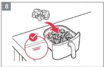 AEG AAF7SB - How to use - Steam function - 9