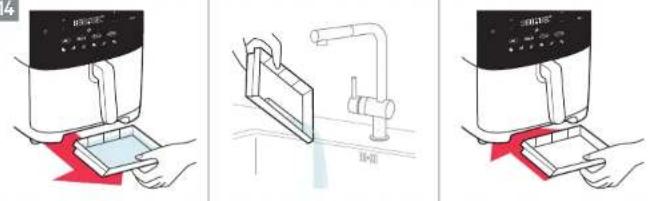 AEG AAF7SB - Cleaning - Steam function - 18
