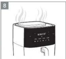 AEG AAF7SB - Mode d'emploi - Fonction Air fry + Vapeur - 47