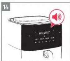 AEG AAF7SB - Como utilizar - Air Fry + Vapor - 9