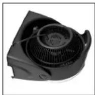 HONEYWELL Turbo Force HT-900G - NO quite la rejoilla del ventilador hasta haber apagado el interruptor de los ventiladores y desenchufado el cable de alimentacion. - 1