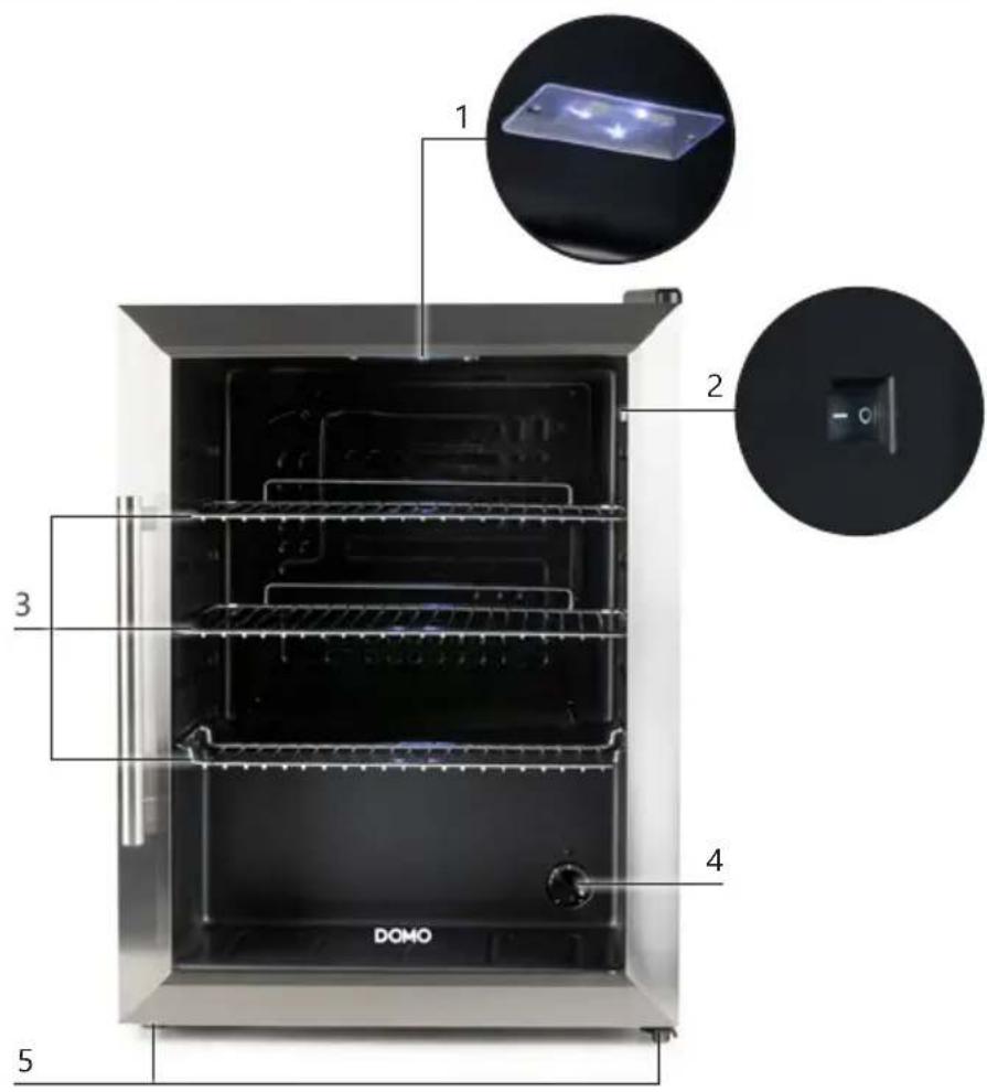 DOMO DO91609BK - TEILE - 1