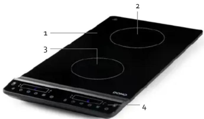 DOMO DO30211IP - COMMANDES - 1