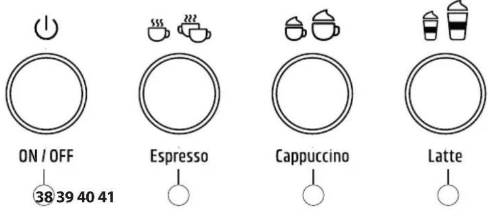 CASO Espresso Gourmet Latte 1821 - Design e funções - 3