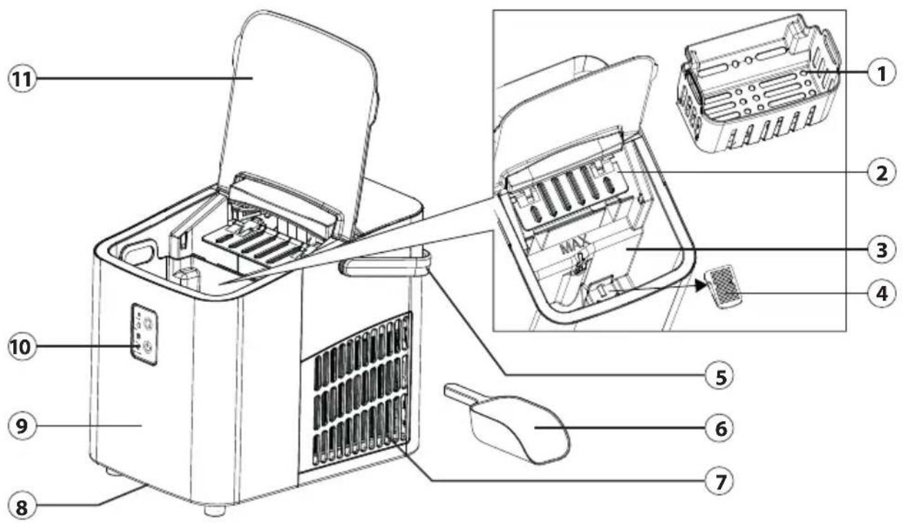 CASO IceChef Compact - Overzicht - 1