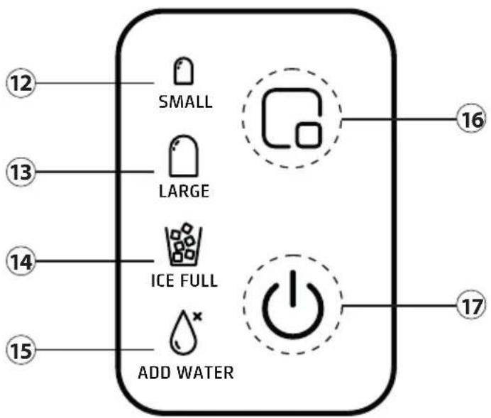 CASO IceChef Compact - Control Panel - 1