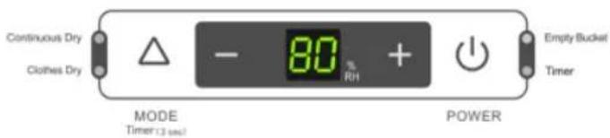 HISENSE D12HW - Control Panel - 1