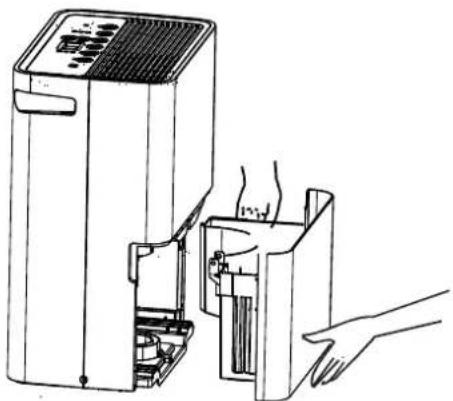 HISENSE D12HW - Option 1 Vidange du seau - 2