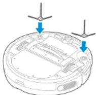 HISENSE RVCL144AB - INSTALLAZIONE DELLE SPAZZOLE LATERALI - 1