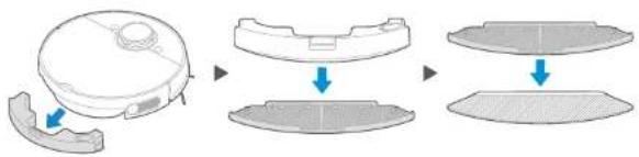 HISENSE RVCL144AB - REINIGUNG DES WASSERTANKS UND WISCHTUCHES - 1