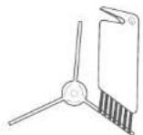 HISENSE RVCL144AB - NETTOYAGE DES BROSSES LATÉRALES - 2