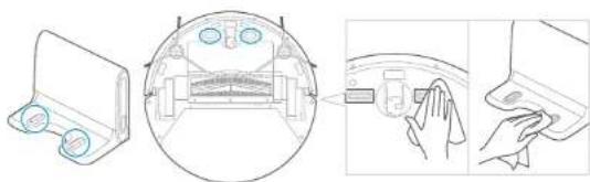 HISENSE RVCL144AB - CLEANING CHARGING STATION TERMINALS - 1