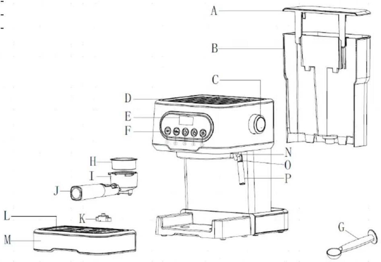 HISENSE HESCM15DBK - Faites connaissance avec votre machine à espresso - 1