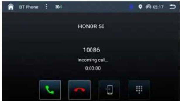 BT Phone HONOR 50 10086 Incoming call_ 0:00:00