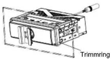 BLAUPUNKT Cape Town 948 DAB - Entfernen des Geräts - 3
