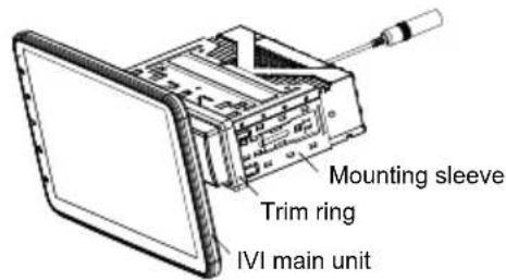 BLAUPUNKT Cape Town 948 DAB - Installing the unit - 1