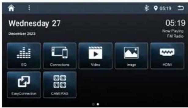 BLAUPUNKT Cape Town 948 DAB - Main menu(Home) - 2