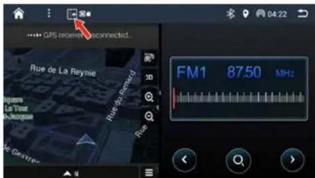 BLAUPUNKT Cape Town 948 DAB - Geteilter Bildschirm - 2