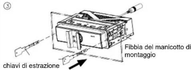 BLAUPUNKT Cape Town 948 DAB - Rimozione dell'unità - 5
