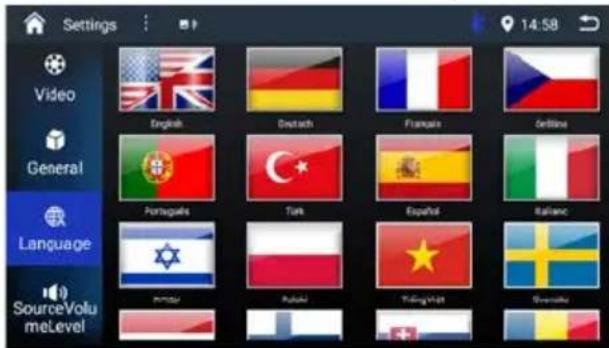 BLAUPUNKT Cape Town 948 DAB - Language (taal) - 1