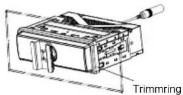 BLAUPUNKT Cape Town 948 DAB - Fjernelse af enheden - 3
