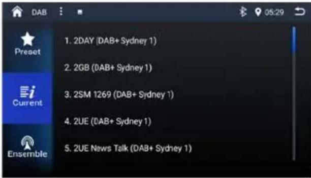 BLAUPUNKT Cape Town 948 DAB - LIST SCREENS: - 3