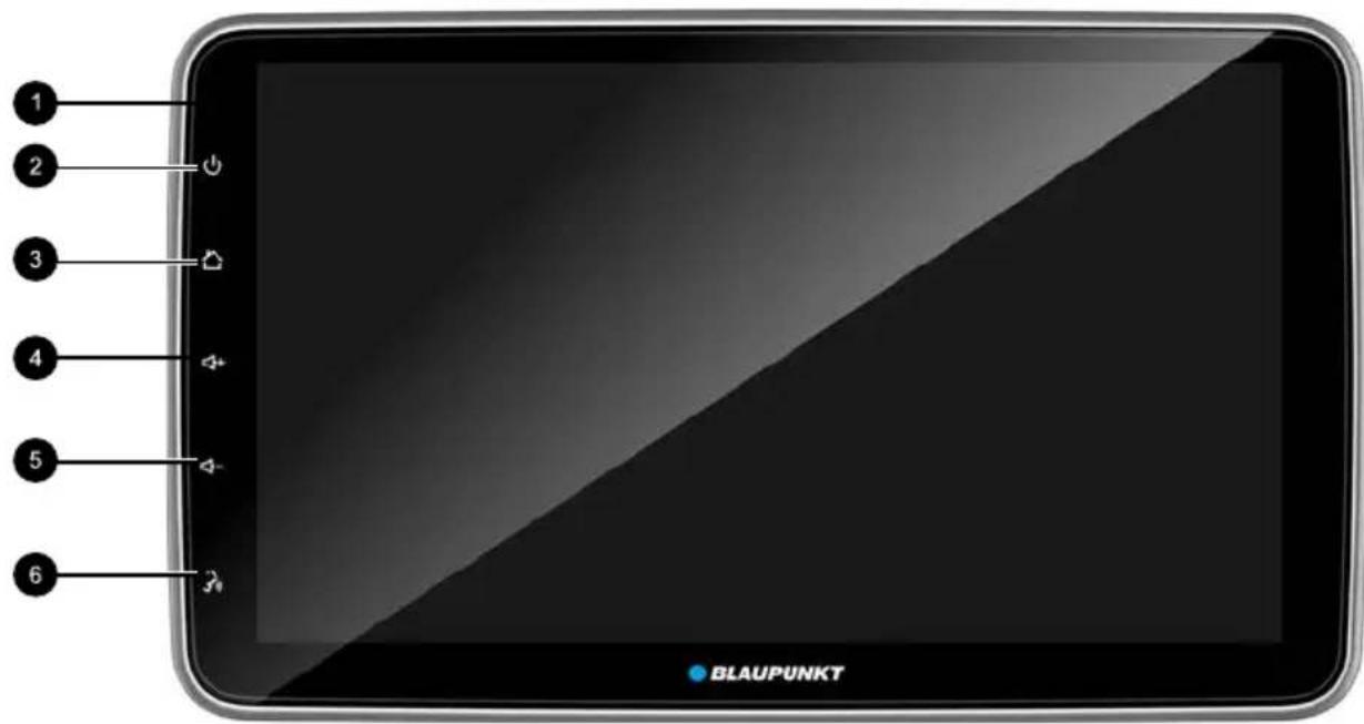 BLAUPUNKT Cape Town 948 DAB - Voorpaneel - 1