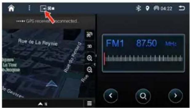 BLAUPUNKT Cape Town 948 DAB - Schermo diviso - 2