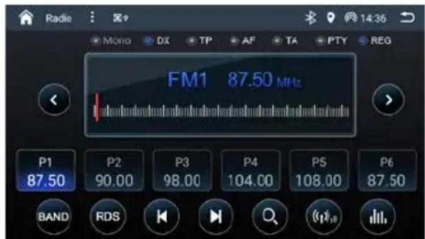 BLAUPUNKT Cape Town 948 DAB - Iniciar o modo rádio - 1