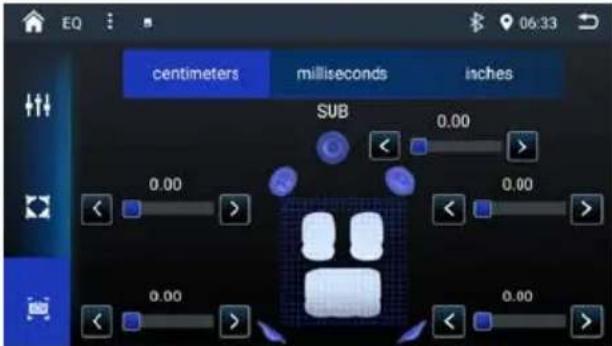 EQ centimeters milliseconds inches SUB 0.00 0.00 0.00 0.00 0.00 0.00 06:33