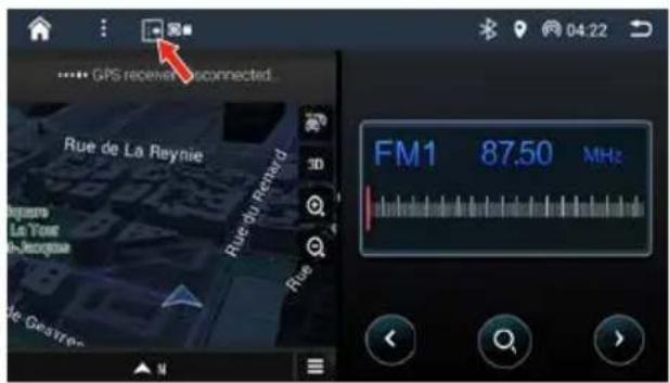 BLAUPUNKT Cape Town 948 DAB - Gesplitst scherm - 2