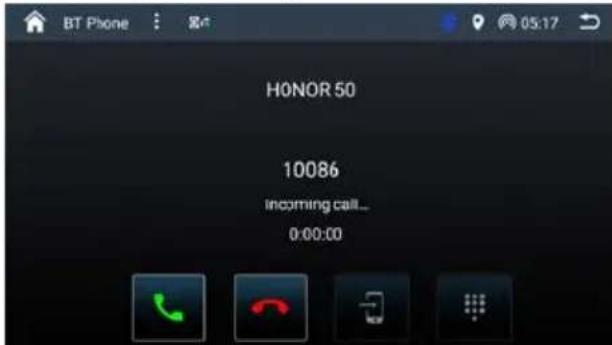 BLAUPUNKT Cape Town 948 DAB - Answer a call - 1