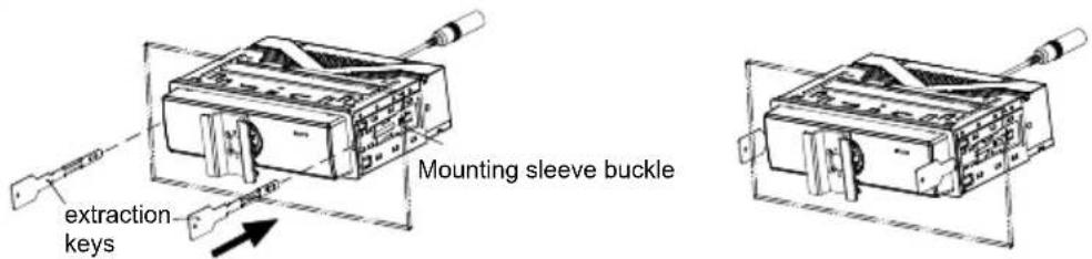 BLAUPUNKT Cape Town 948 DAB - Removing the unit - 3
