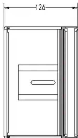 Neewer X1 Pro - Dibujo de dimensiones estructurales Unidad:mm - 3