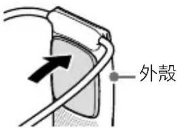 SONY REON POCKET RNPK-5 - 從頸帶拆下裝置 - 1