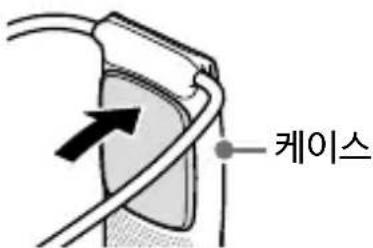 SONY REON POCKET RNPK-5 - 넥밴드에서 기기를 분리하려면 - 1