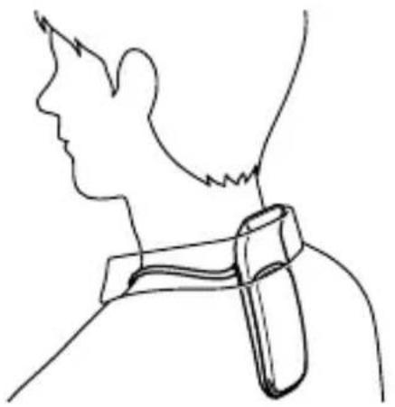 SONY REON POCKET RNPK-5 - 기기 착용 - 1
