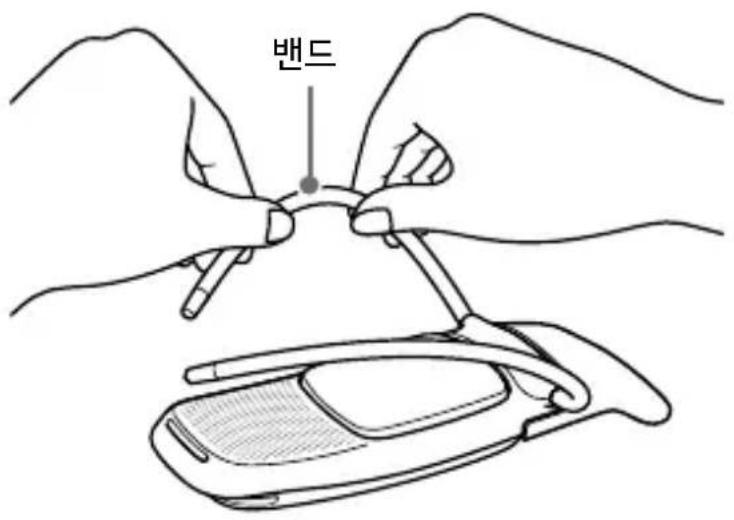 SONY REON POCKET RNPK-5 - 밴드 조정하기 - 1