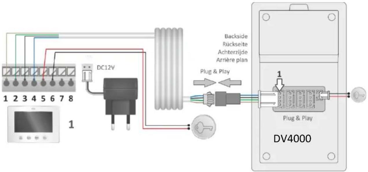 ELRO DV4000 - Schéma des circuits - 1