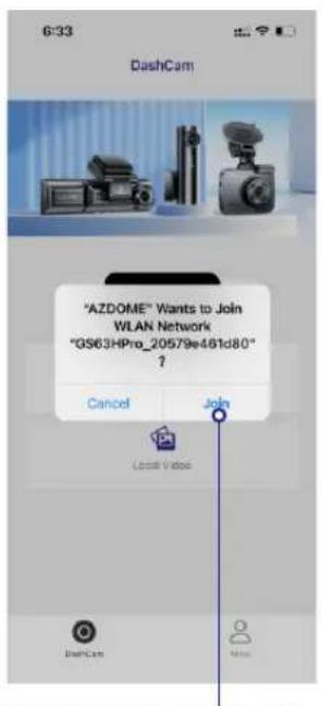 AZDome GS63H Pro - Log In - 2