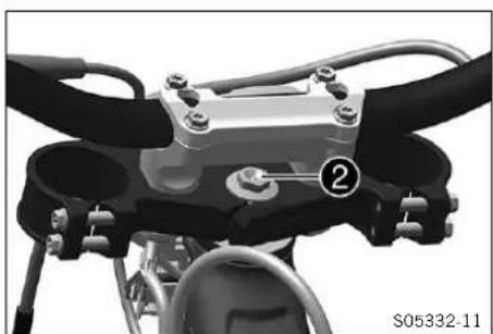 KTM 250 SX-F (2025) - Monter le té de fourche inférieur - 2