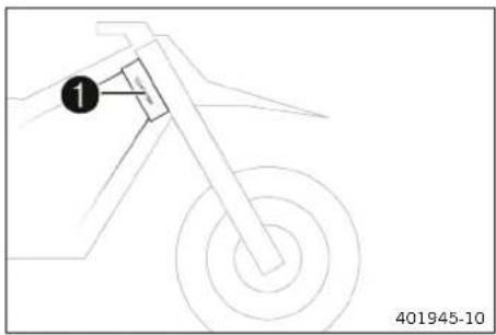 KTM 250 SX-F (2025) - Numéro d'identification du véhicule - 1