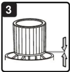 Vacmaster Professional VJF912PF 0202 - INSTALLING & CLEANING CARTRIDGE FILTER - 3